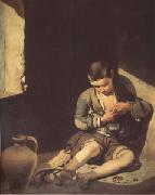 Bartolome Esteban Murillo The Young Beggar (mk05) oil painting reproduction